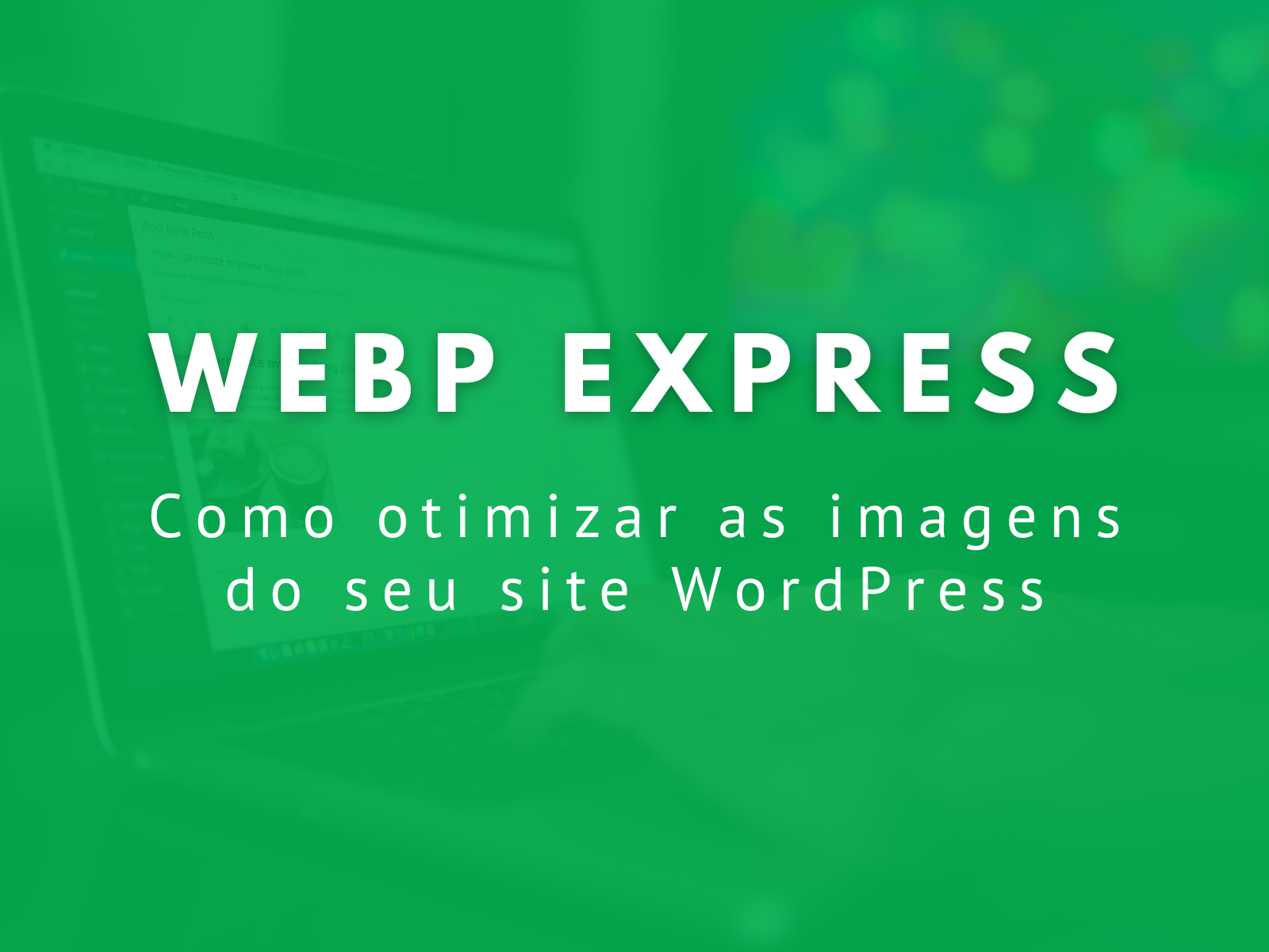 Plugin WordPress WebP Express para otimizar imagens